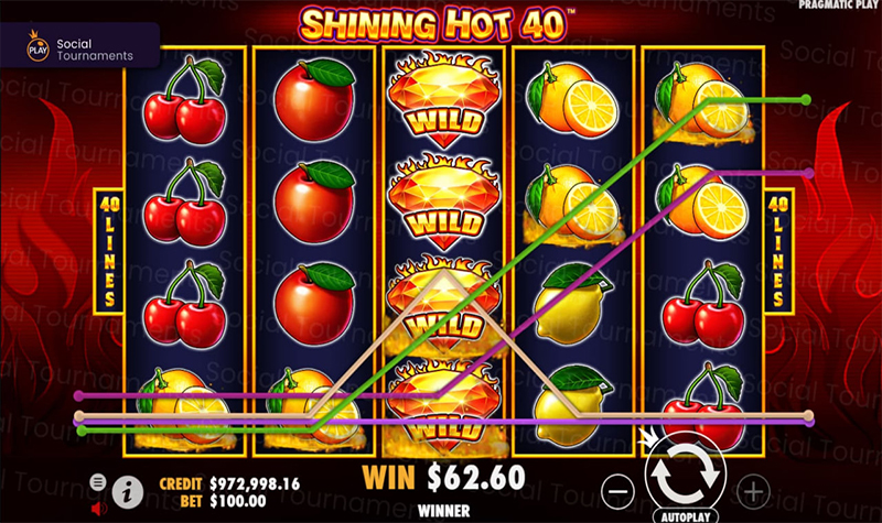 How to play Shining Hot 40™ slot game