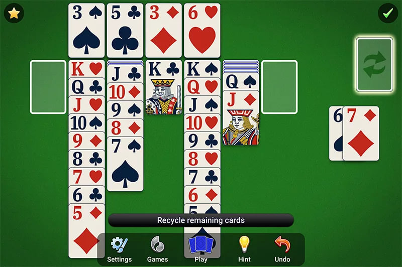 เกมไพ่ solitaire ออนไลน์-"online solitaire card game"