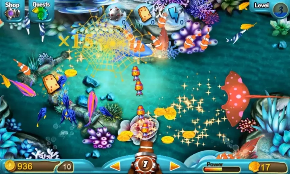 เกมส์ยิงปลา สุดยอดความสนุก-"Very fun fish shooting game"