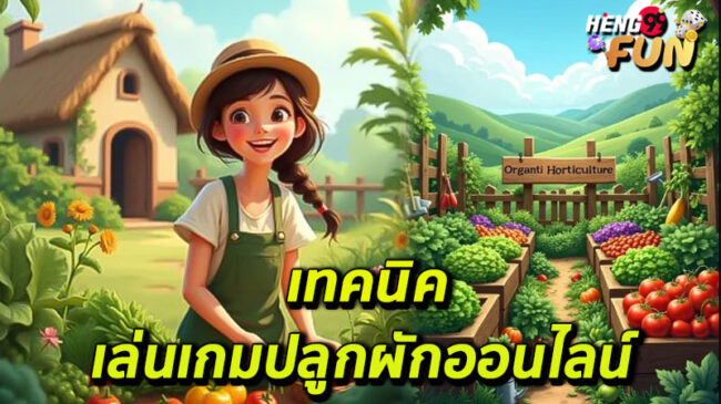 เกมปลูกผักไทย-"Thai vegetable growing game"