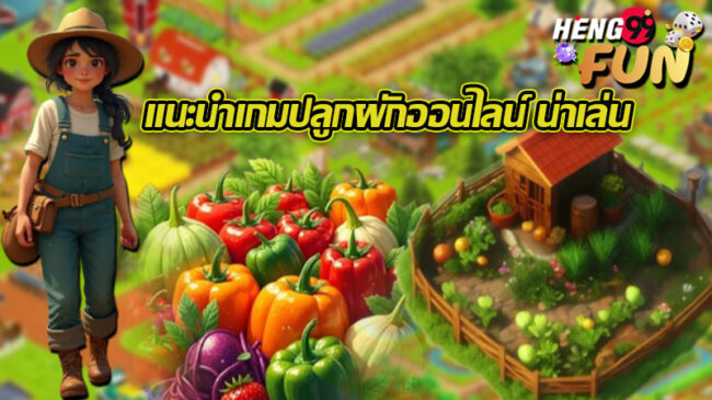 เกมปลูกผักเล่นฟรี-"Free vegetable growing game"